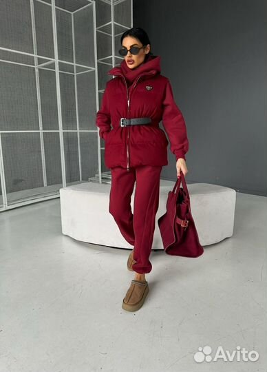 Костюм тройка Prada 4 цвета женская