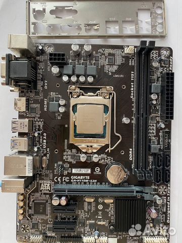 Материнская плата Gigabyte GA-H110M-S2h с intel купить в Северодвинске ...