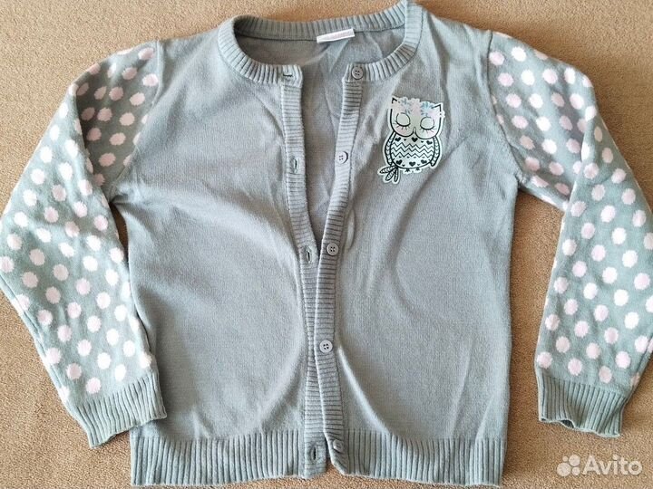 Кофта на пуговицах школьная