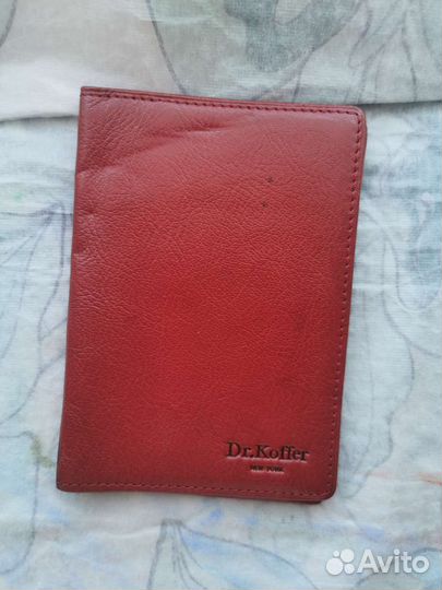 Обложка на паспорт кожа koffer