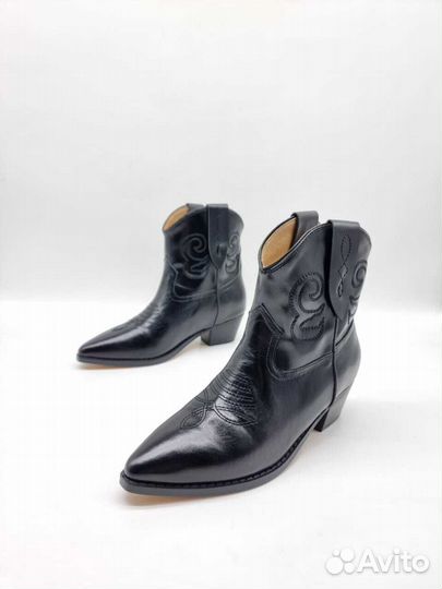 Сапоги женские Isabel Marant low казаки 36-41 blac