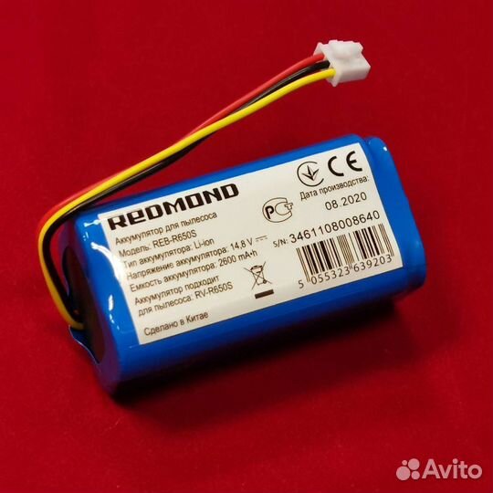 Аккумуляторы для роботов Redmond