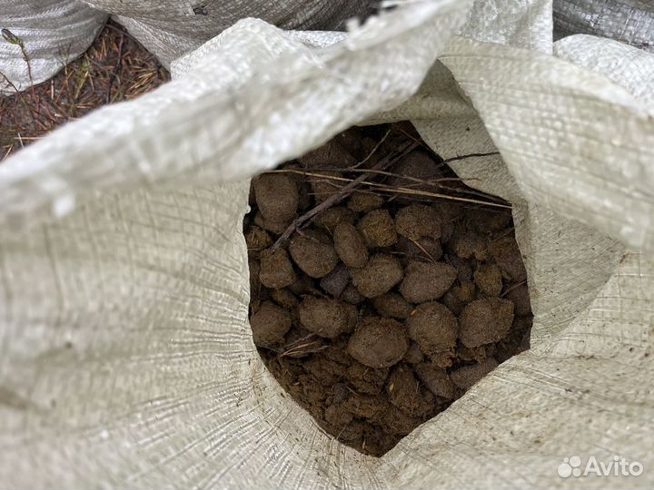 Навоз конский в мешках с доставкой