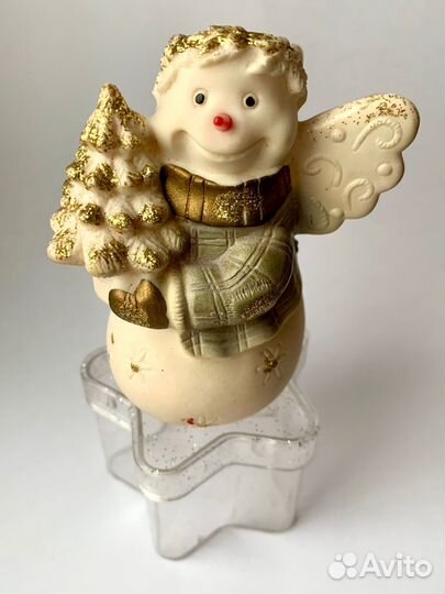 Фигурки новогодние из-под конфет Снеговики