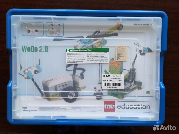 Lego Education WeDo 2.0 45300 (Оригинал) +Хаб/конт