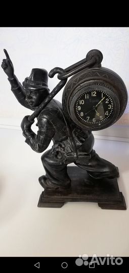 Часы чугунные Касли