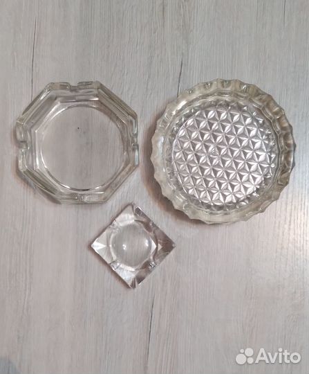 Пепельницы СССР, стекло