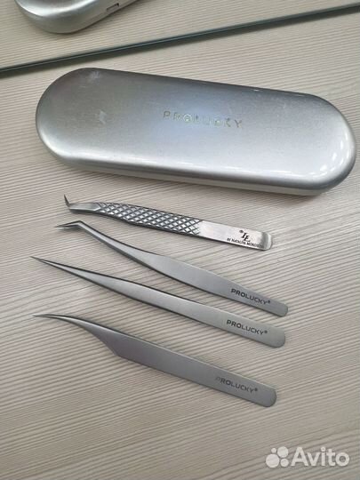 Пинцеты для наращивания ресниц