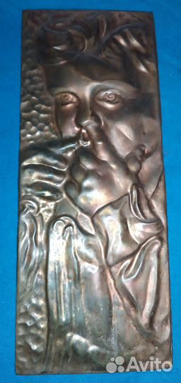 Картины. Ручная медная чеканка. СССР. Винтаж