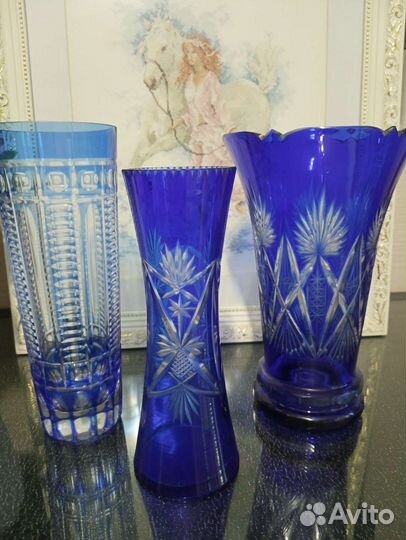 Ваза хрустальная из СССР