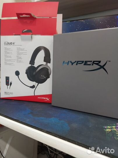Игровые наушники hyperx cloud II