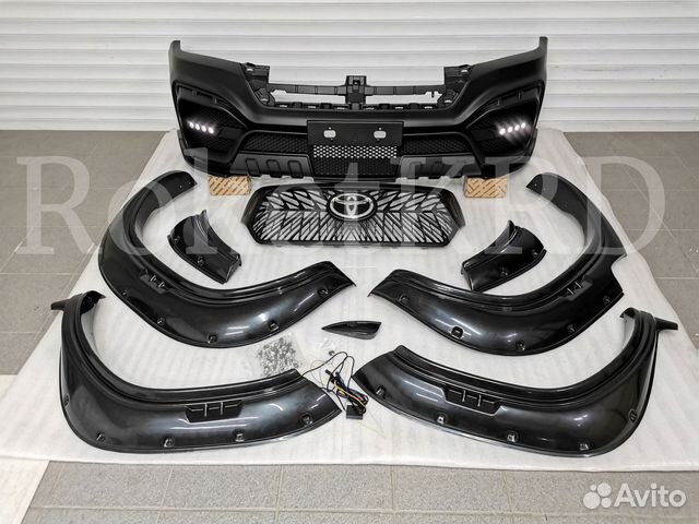 Обвес + фендера Toyota Hilux 2015+ год Woda
