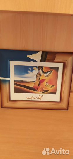 Картина со стеклом