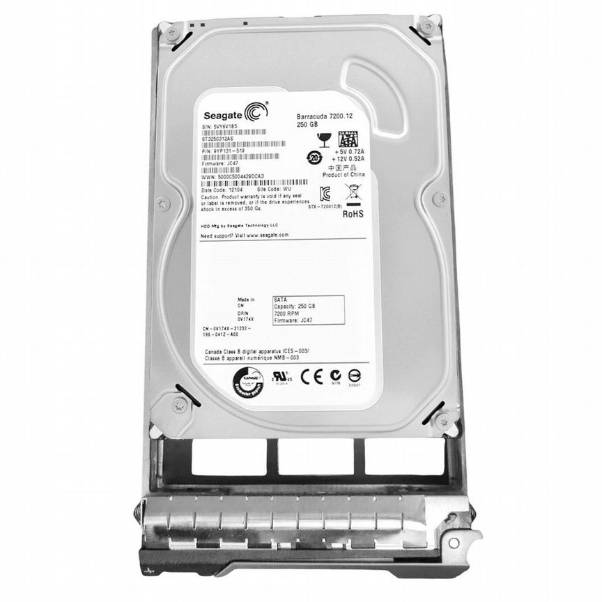 [V174X] Жесткий Диск Dell250gb Sata3 3,5" Hdd
