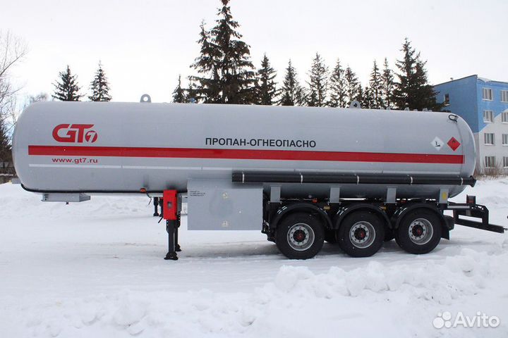 Полуприцеп газовоз GT7 ППЦТ-40, 2024