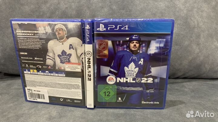 Нхл 22 ps4, NHL 22, новый диск