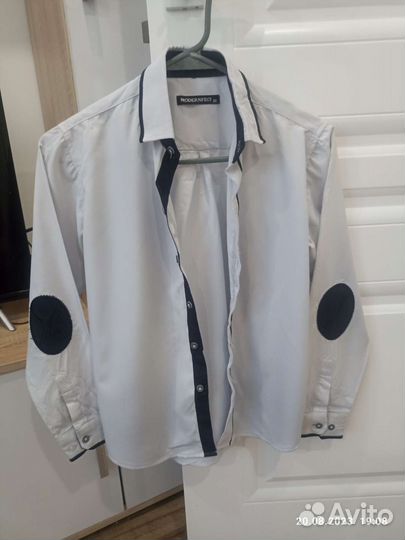 Детская мужская рубашка