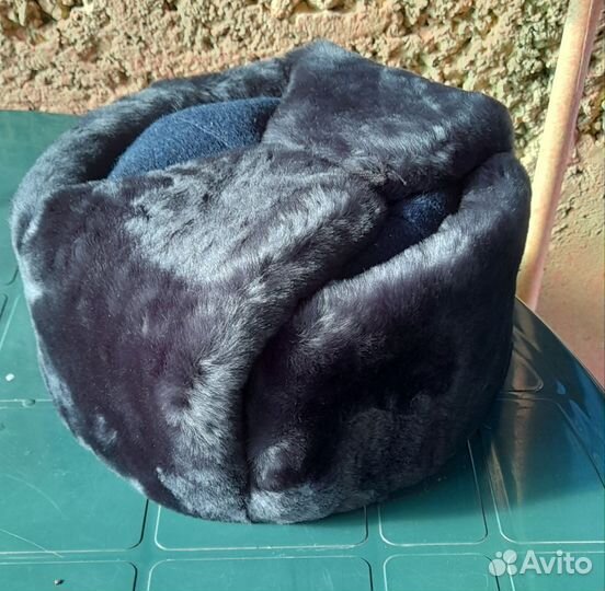 Шапка ушанка мужская военная 60, 58