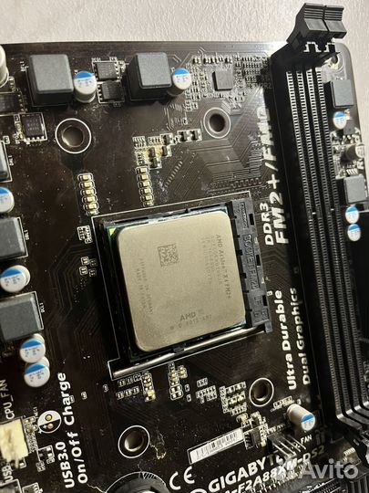 Материнская плата FM2 (не рабочая)