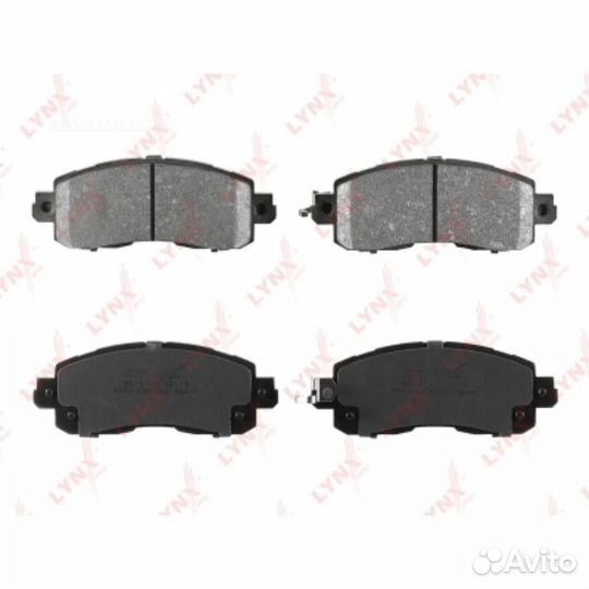 Lynxauto BD-5749 Колодки тормозные дисковые перед