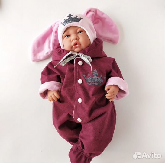 Кукла Реборн одежда на рост 42 см
