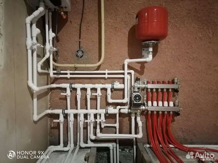 Отопление, водоснабжение, канализация, тёплый пол