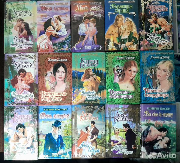 Любовные романы и иронические детективы в твердой