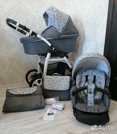 Польская коляска 3в1 (2023),новейшее состояние