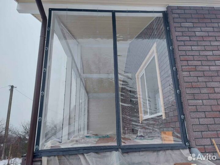 Мягкие окна для уличных кафе, павильонов, складов