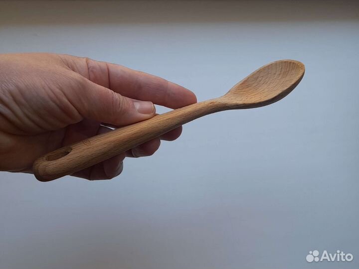 Деревянные ложки, доска. Детская скалочка СССР