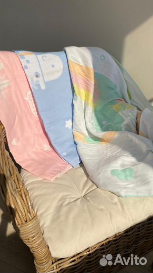 Муслиновый плед покрывало