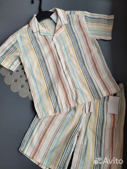 Костюм, рубашка и шорты hm 122