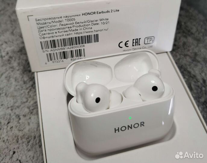 Наушники беспроводные honor Earbuds 2 Lite T0005