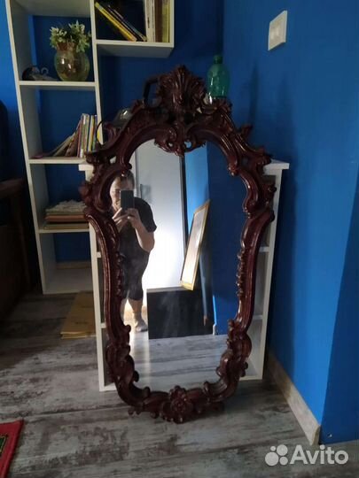 Зеркало настенное в раме бу