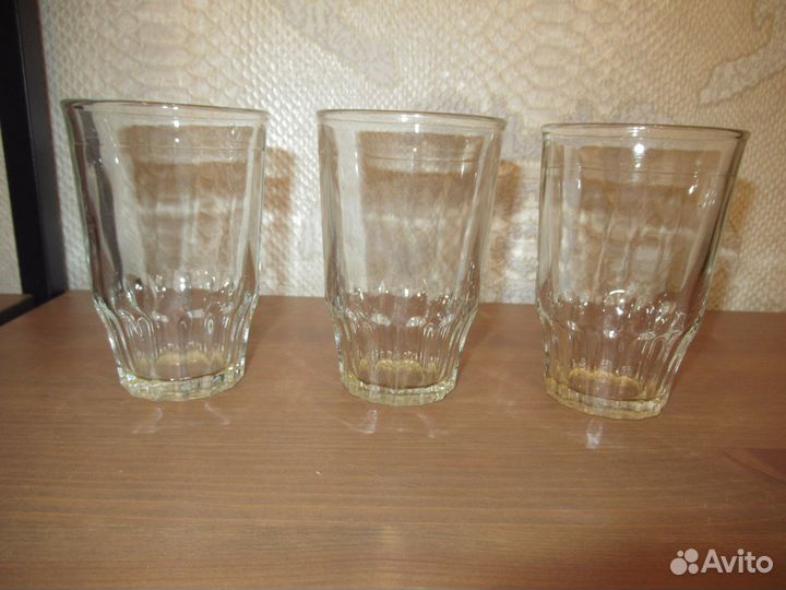 Стаканы стеклянные СССР