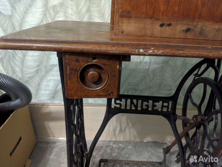 Singer Ножная Швейная Машинка 1905г