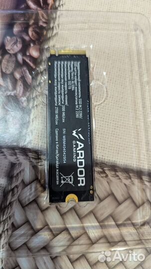 512 гб SSD M.2 накопитель ardor gaming