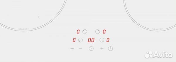 Варочная панель индукционная Korting HI 64013 BW