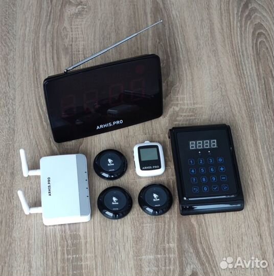 Кнопка вызова официанта модель Премиум, комплект