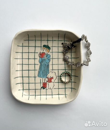 Тарелка керамическая 