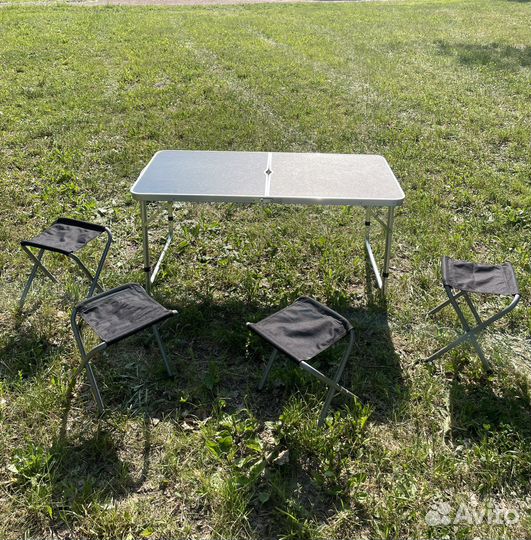 Стол складной туристический со стульями аренда
