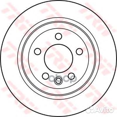 Диск тормозной VW touareg 02-10/transporter V 0