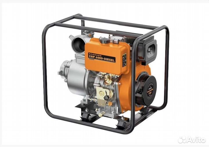 Дизельная мотопомпа Carver CGP 6080-diesel