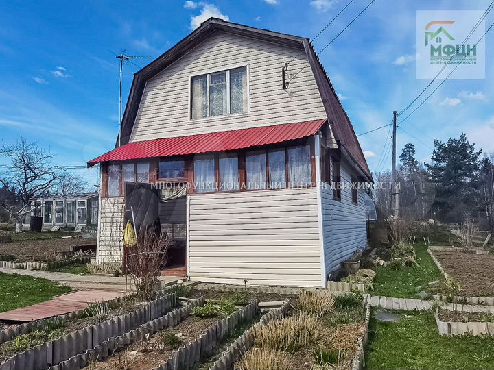 Дача 63,4 м² на участке 10 сот.