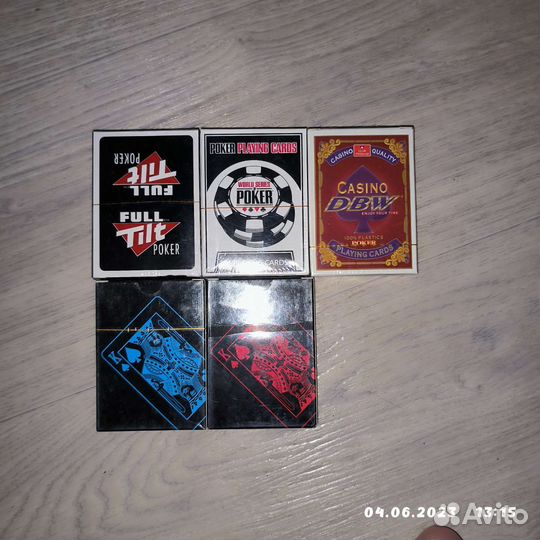 Игральные карты Bird и Beer