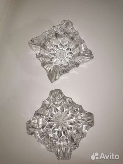 Хрустальная пепельница