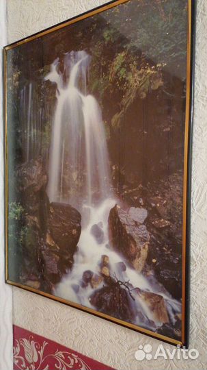 Большая Картина под стеклом 39 на 49 см