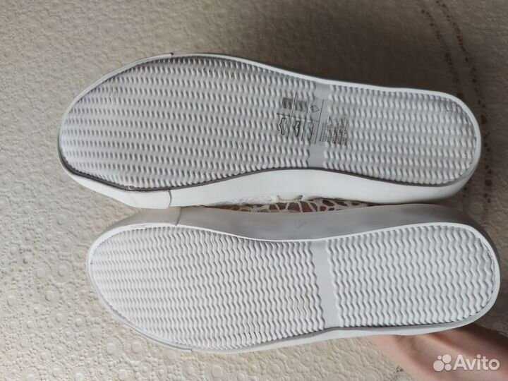 Кеды hm 37 размер кружевные белые