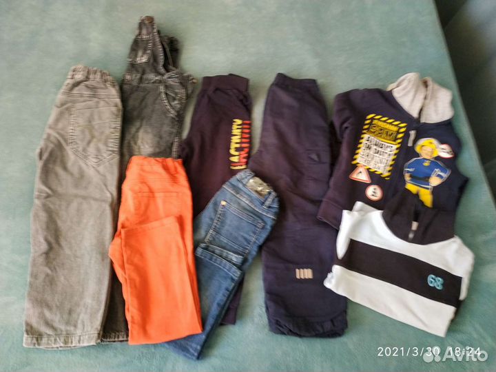 Одежда на мальчика р 110 пакетом