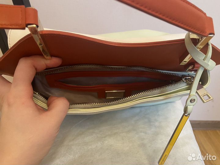 Сумка натуральная кожа cromia женская